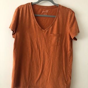 Universal Thread vintage-looking orange T-shirt 🍊